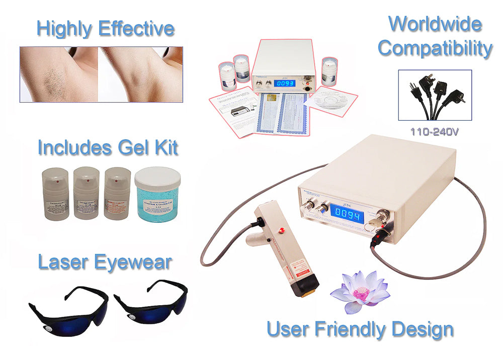 SDL50 Laser Hair Removal System for Permanent Hair, Veins, Age Spots & Hyperpigmentation Reduction - At-Home IPL Device for Smooth Skin Care & Beauty