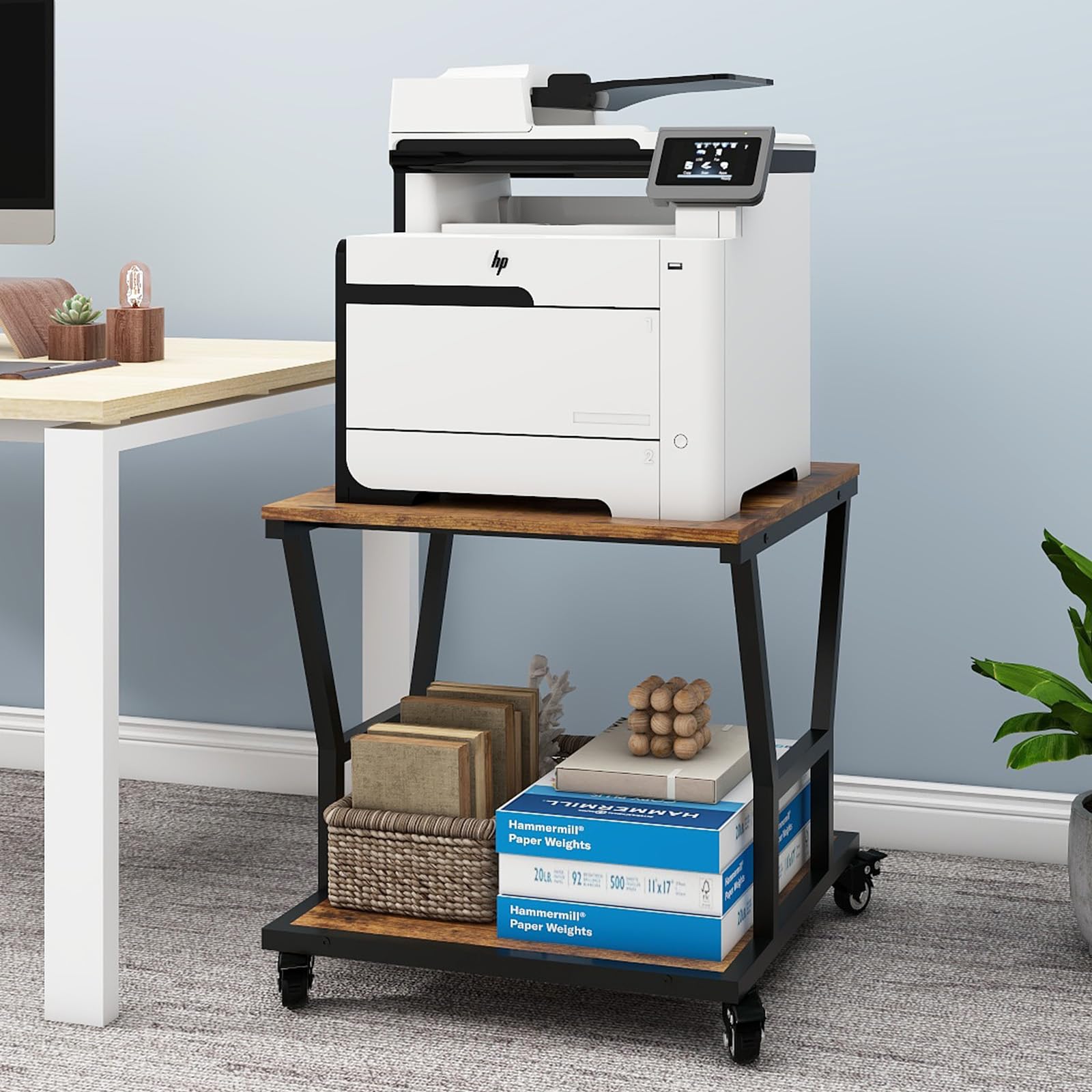 Natwind 2 Tier Heavy Duty Printer Stand - 23.6