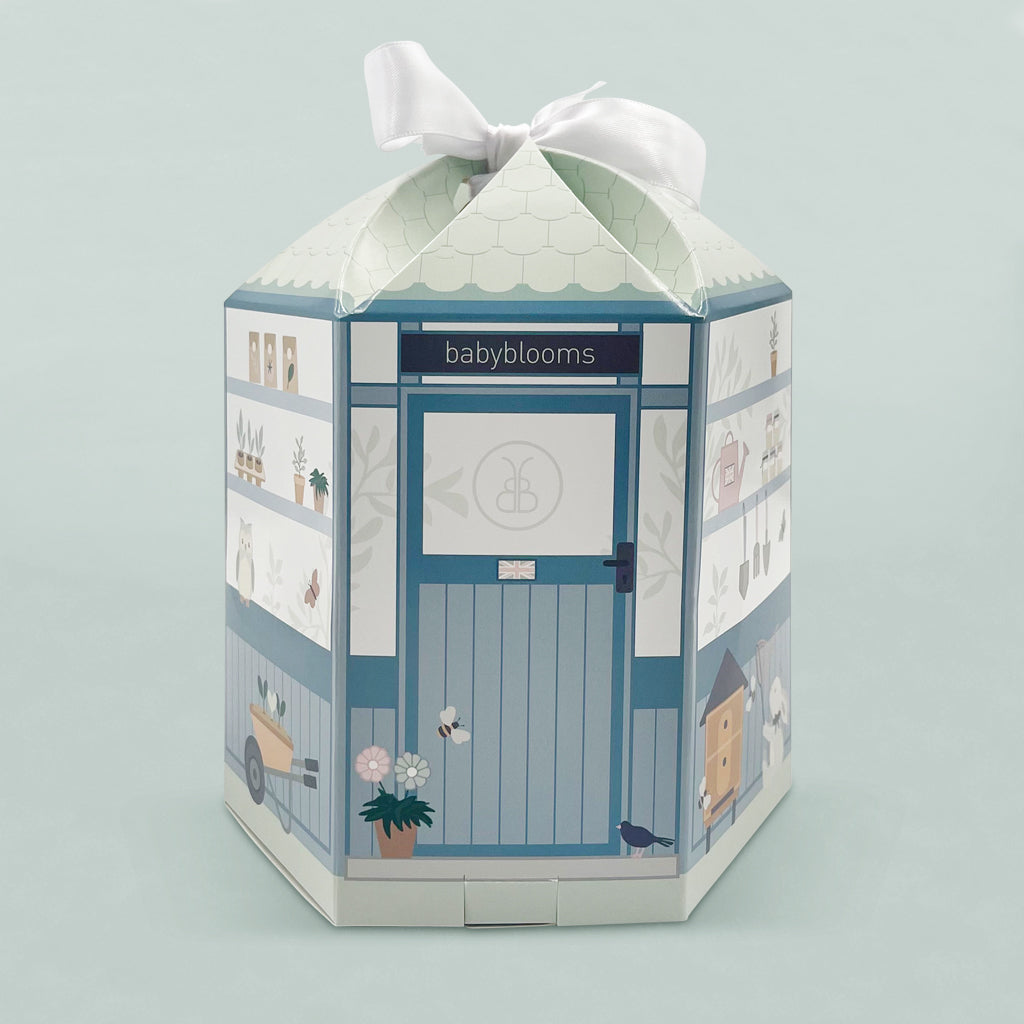 Premium Organic Cotton Muslin Swaddle Blankets for Babies - Soft Breathable Baby Shower Gift Set (Blue) - Perfect for Newborn Swaddling, Nursing Cover & Stroller Blanket