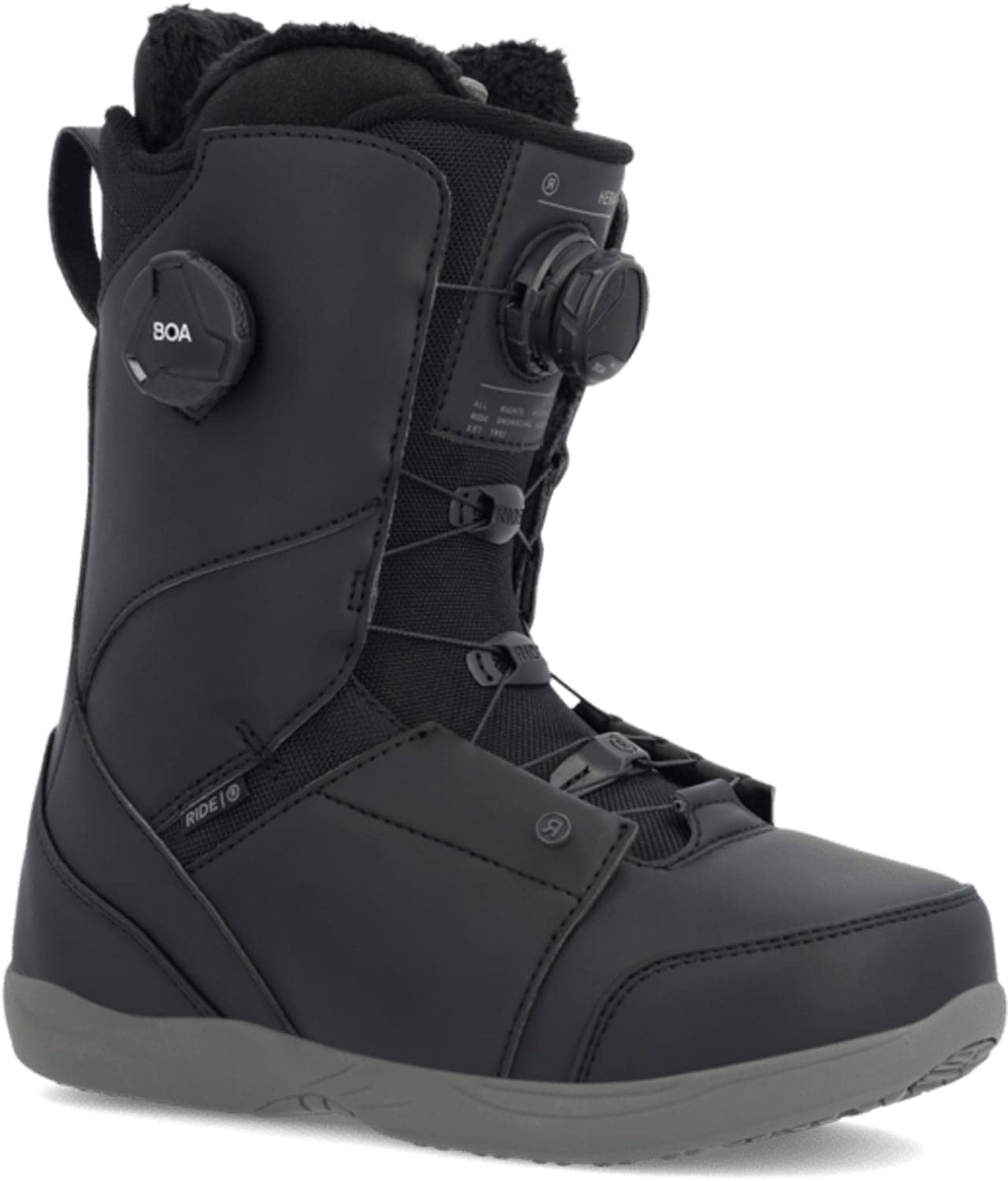 Ride Hera Women's Snowboard Boots - Black Size 7.5 | Waterproof Winter Sports Boots for Snowboarding & Skiing | Comfortable & Durable Design for Outdoor Adventures