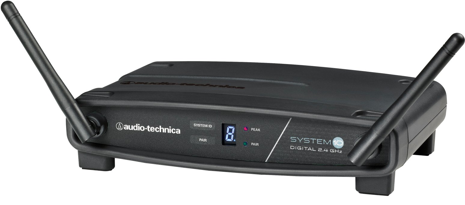 Audio-Technica ATW-1102 Wireless Handheld Microphone System with UHF Transmission - Ideal for Live Performances, Public Speaking, and Karaoke