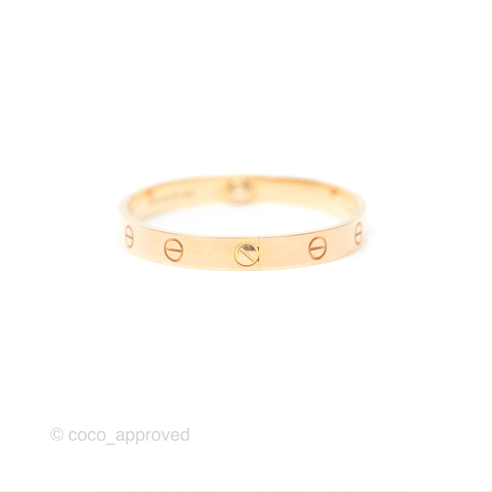 Cartier Love Bracelet 18K Rose Gold Size 16 - Luxury Jewelry Gift for Women, Anniversary & Valentine's Day Present