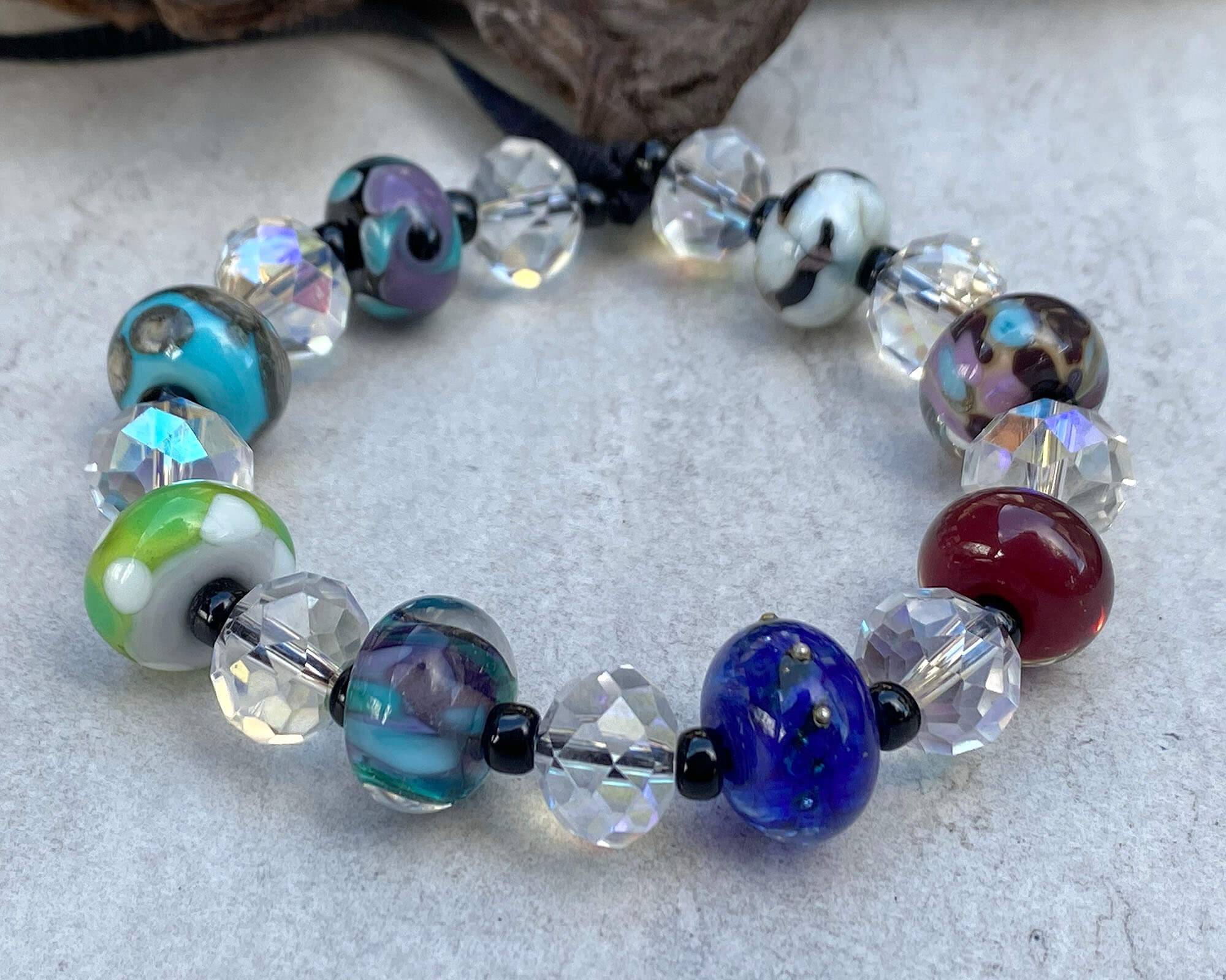 Mixed Orphan Lampwork Beads SRA - Assorted Handmade Glass Beads for Jewelry Making, DIY Crafts, Scrapbooking & Home Decor
