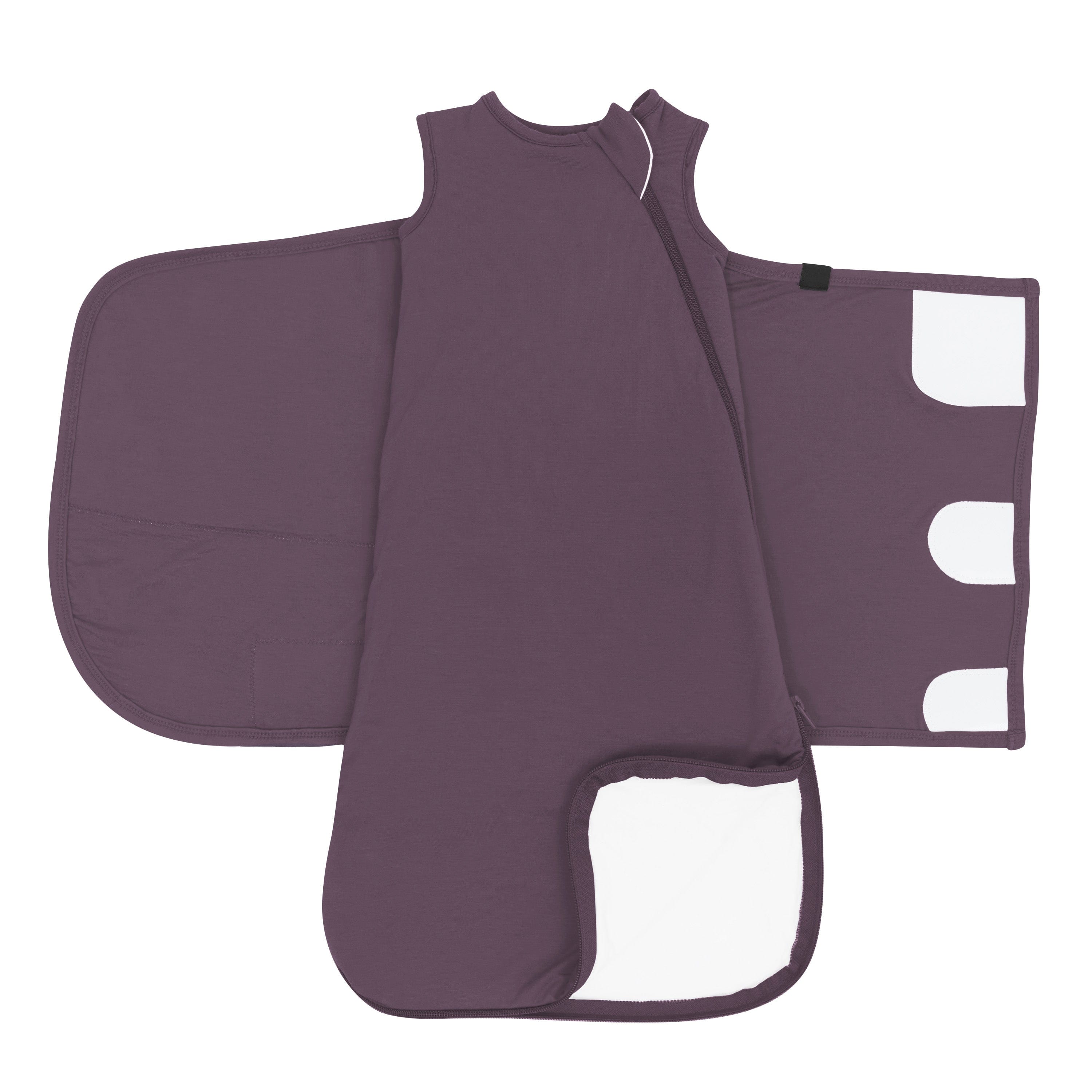 Organic Cotton Sleep Bag Swaddler for Babies - Soft & Breathable Infant Swaddle Sack in Currant Red - Perfect for Newborns & Toddlers (0-24 Months) - Ideal for Nursery, Travel & Safe Sleep