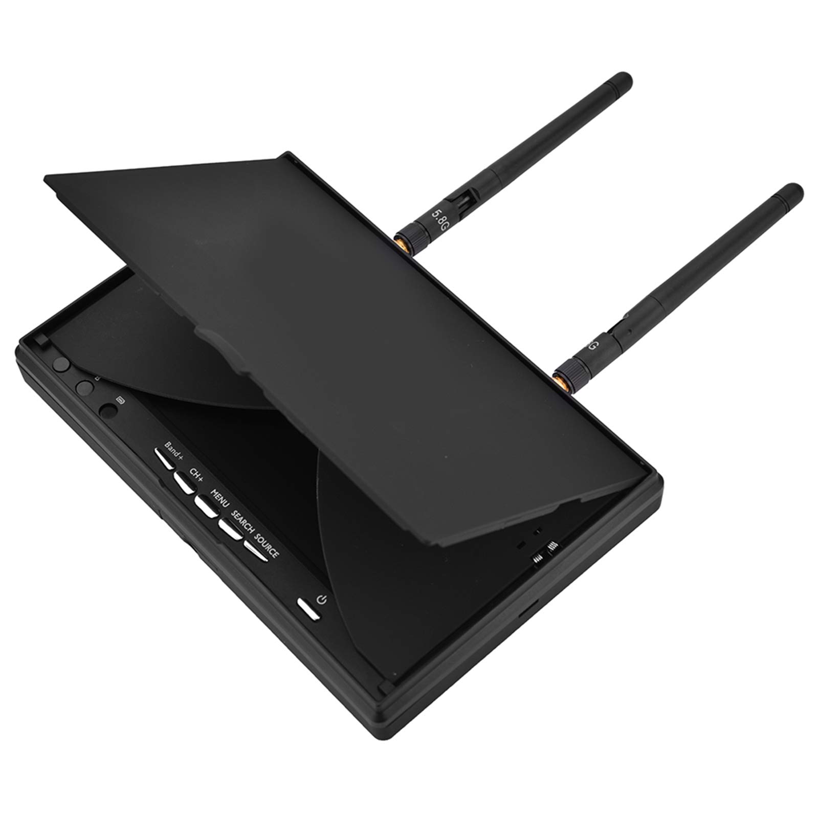 CHICIRIS 7-Inch LCD FPV Monitor with 40 Channels - HD Screen Drone Accessory for RC Quadcopter, FPV Racing & Outdoor Flying | Perfect for Drone Pilots, Aerial Photography & FPV Racing Enthusiasts