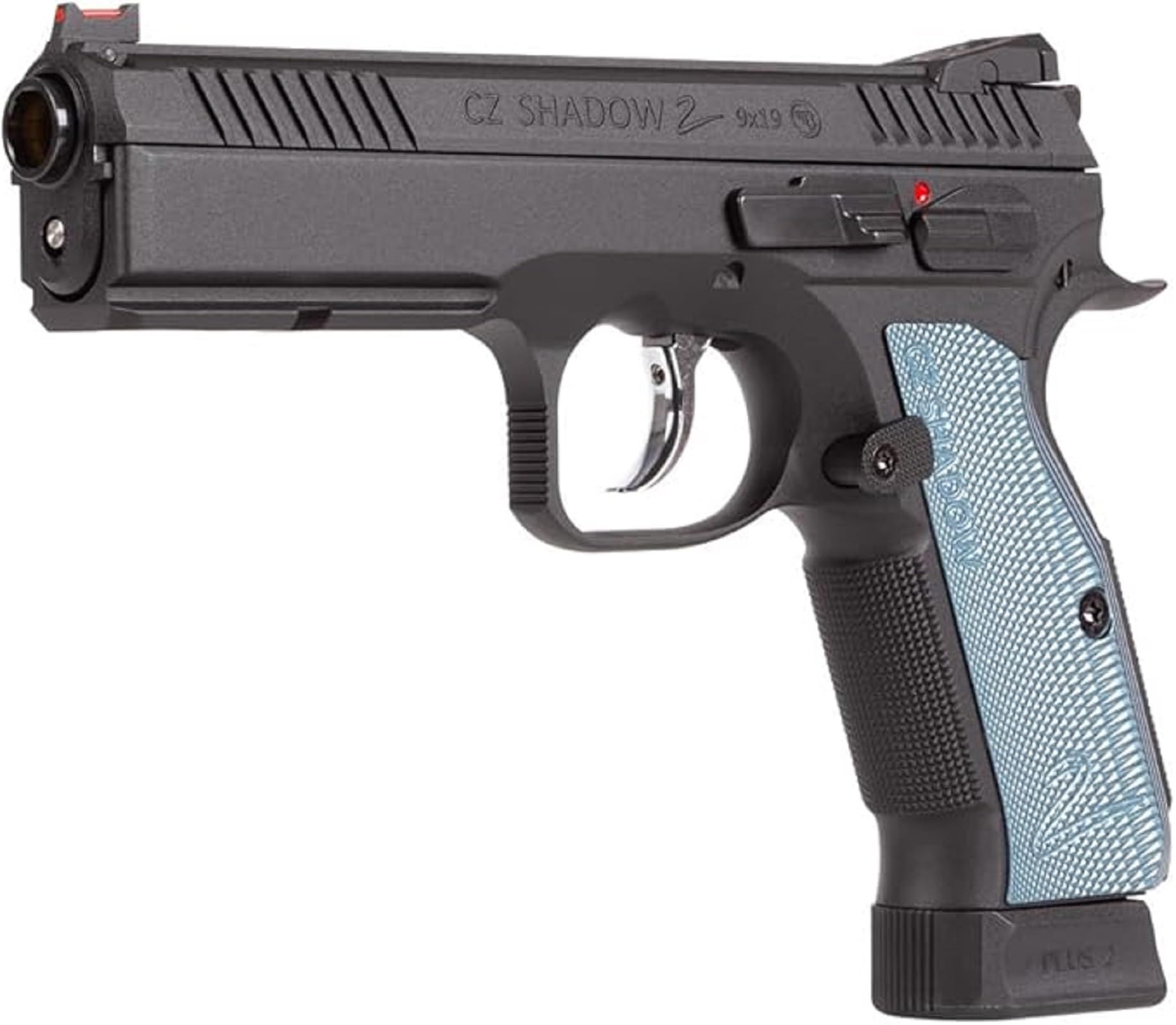 ASG CZ Shadow 2 CO2 BB Air Pistol - Realistic Airgun for Target Practice, Training & Outdoor Shooting Sports