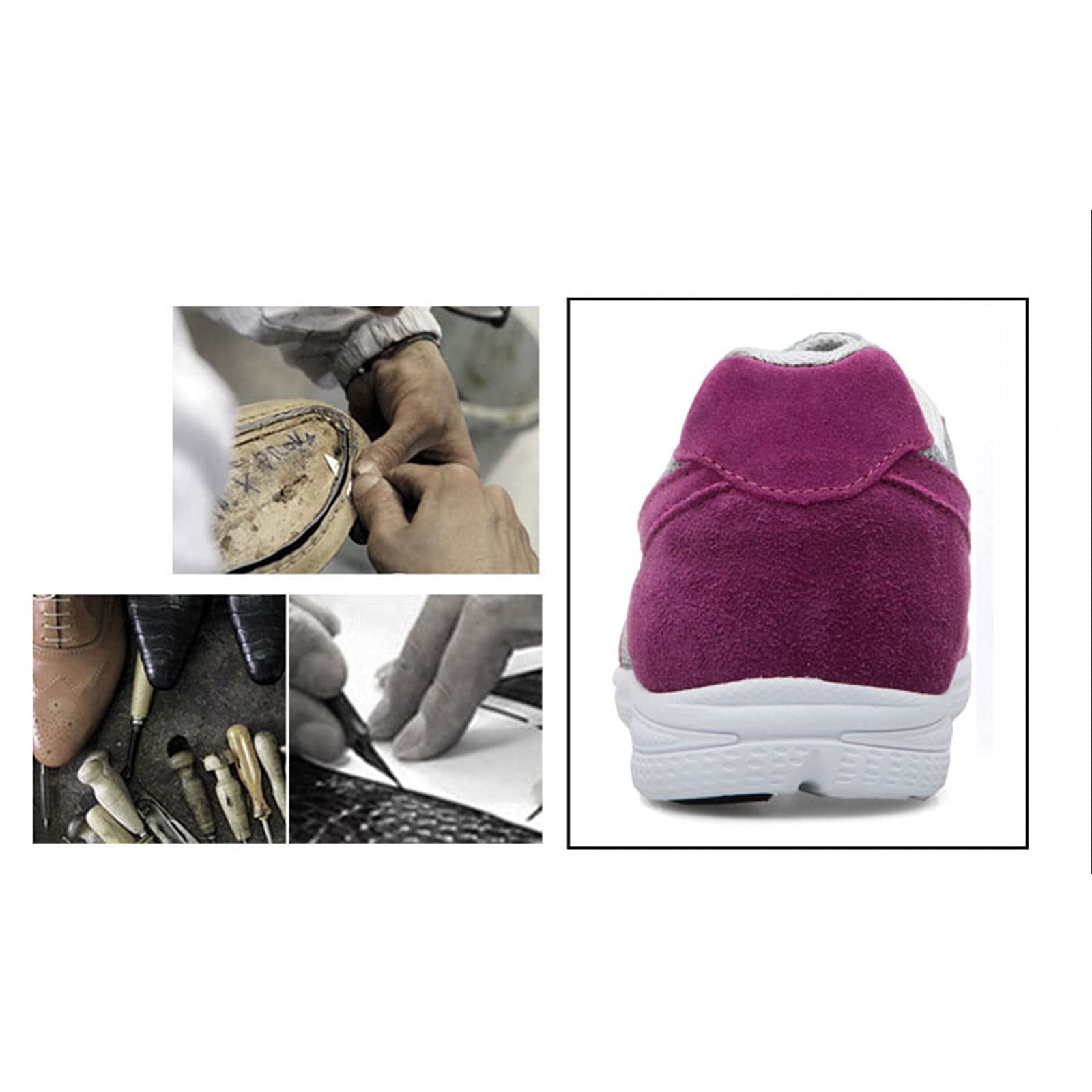 Women's Comfortable Diabetic & Edema Walking Shoes - Wide Width Sneakers for Hallux Valgus & Foot Deformities - Breathable Lace-Up Design for Daily Use, Running & Training (Red, Size 8) - Ideal for Elderly Care, Medical Recovery & All-Day Wear