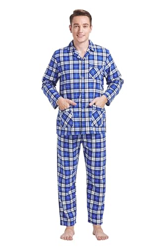 Blue, White & Black Plaid
