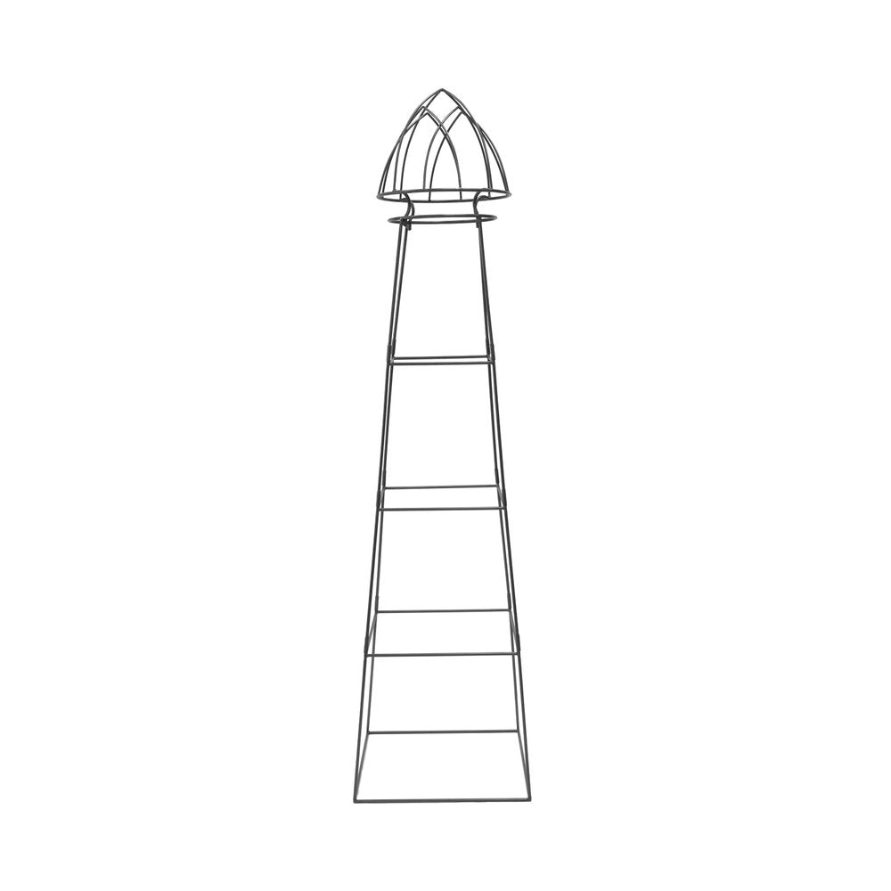 Achla Designs Minar Pylon - Elegant Garden Obelisk for Outdoor Decor | Perfect for Landscaping, Patio, and Backyard Accents