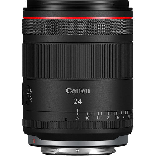 Canon RF 24mm f/1.4 L VCM Wide-Angle Prime Lens for Canon Mirrorless Cameras - Perfect for Low-Light Photography, Street Shooting & Travel Vlogging