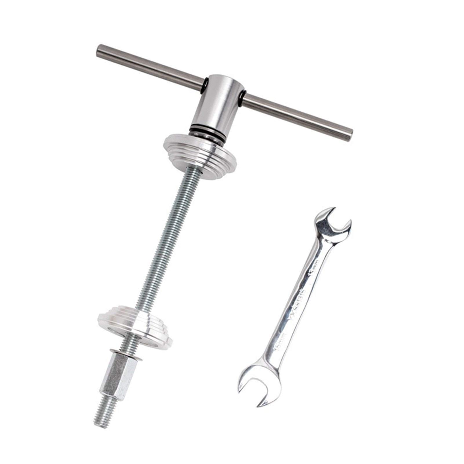 Premium Bike Hub Press Fit Bottom Bracket Installer Tool - Professional BB Tool & Headset Parts Remover - Essential Bicycle Repair Wrench for Cycling Maintenance - Perfect for Home Mechanics & Bike Shops (Use for Installing/Removing Press Fit Bottom Brackets & Headset Bearings)
