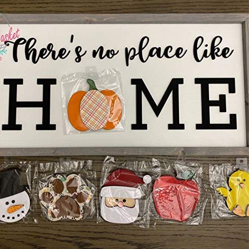 Customizable Interchangeable Home Signs - Perfect for Farmhouse, Rustic & Modern Decor - Wall Art for Living Room, Bedroom & Entryway