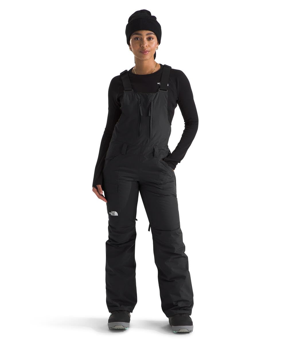 The North Face Women's Freedom Insulated Snow Bib Pants - Waterproof Winter Overalls for Skiing, Snowboarding & Cold Weather (Standard & Plus Sizes Available) - Perfect for Ski Resorts, Mountain Adventures & Outdoor Activities