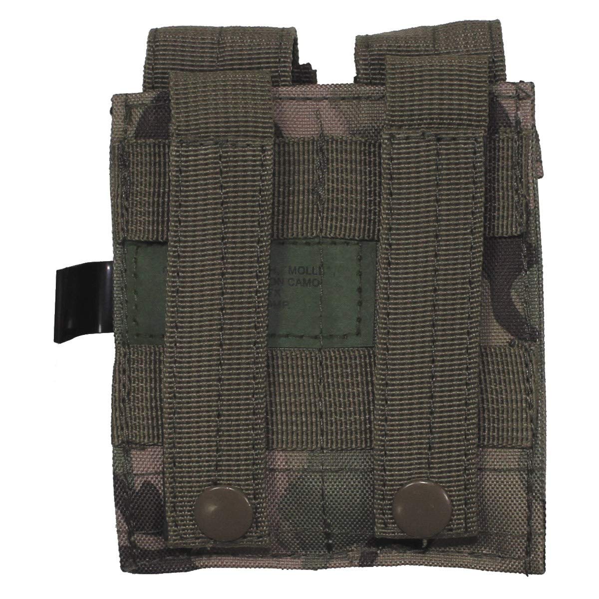 Tactical Double Magazine Pouch - MOLLE Compatible, Small Size, Operation Camo - Perfect for Military, Hunting & Outdoor Adventures