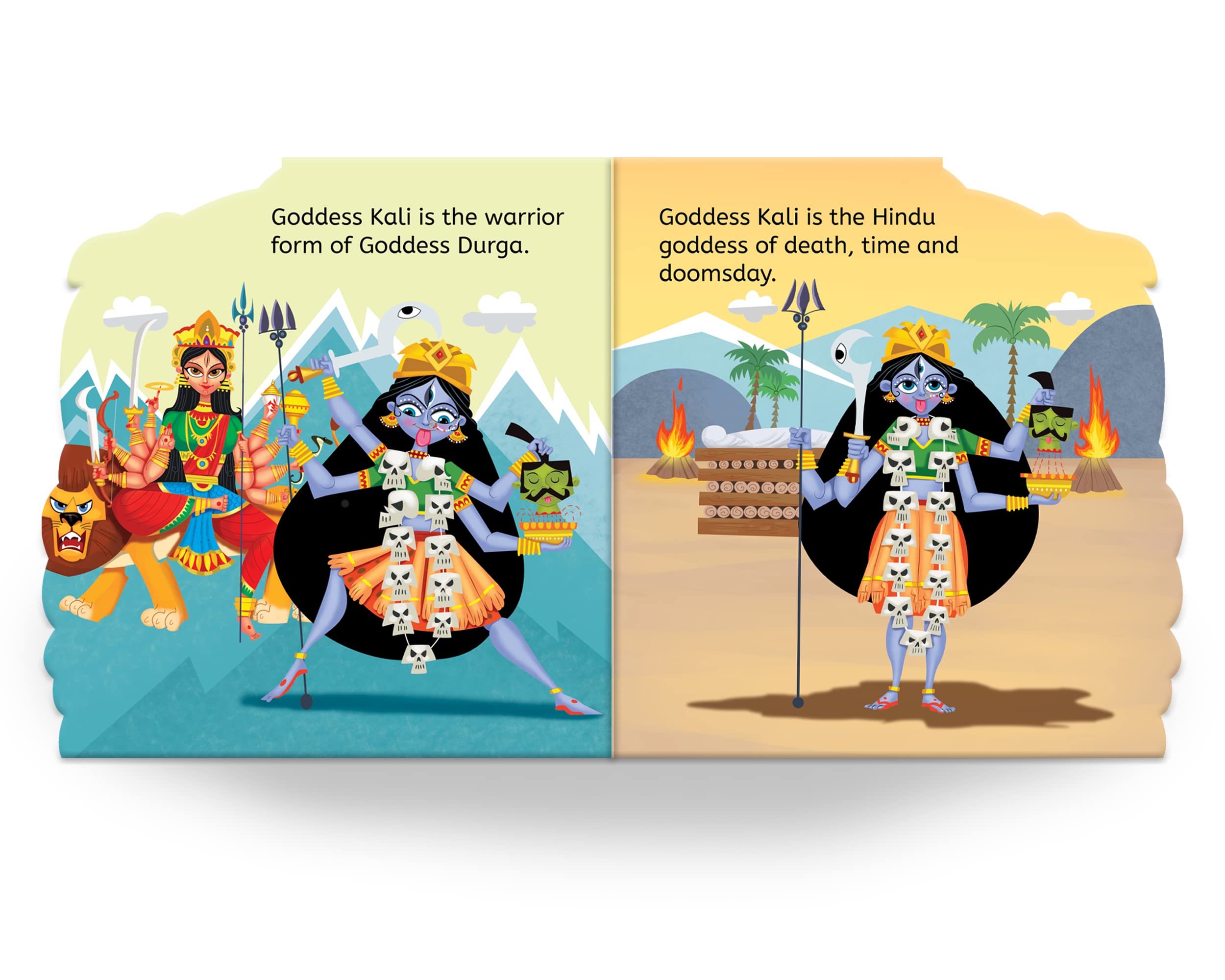 My First Shaped Board Book: Kali - Hindu Mythology for Kids | Perfect for Bedtime Stories & Early Learning