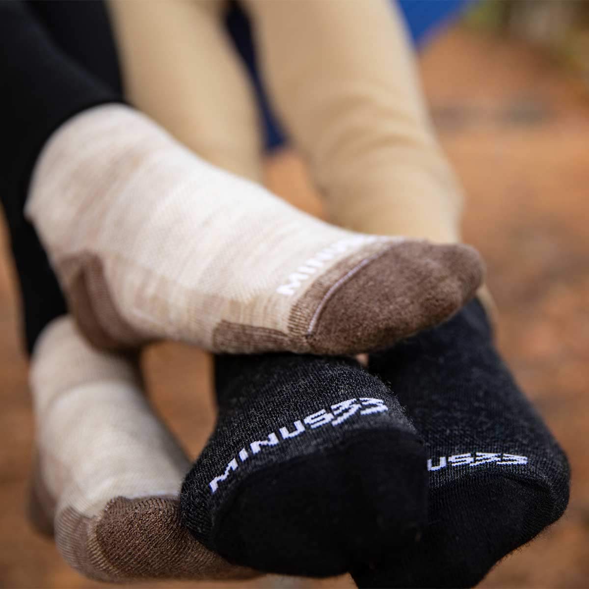 Premium USA Made Merino Wool Boot Socks for Hunting & Outdoor Adventures - Warm, Durable & Moisture-Wicking Socks for Hiking, Camping & Cold Weather Activities