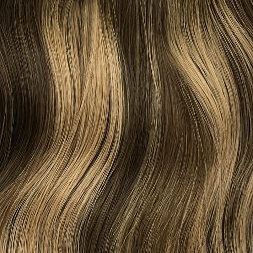 #4/27/4 Balayage Chocolate Brown to Caramel Blonde