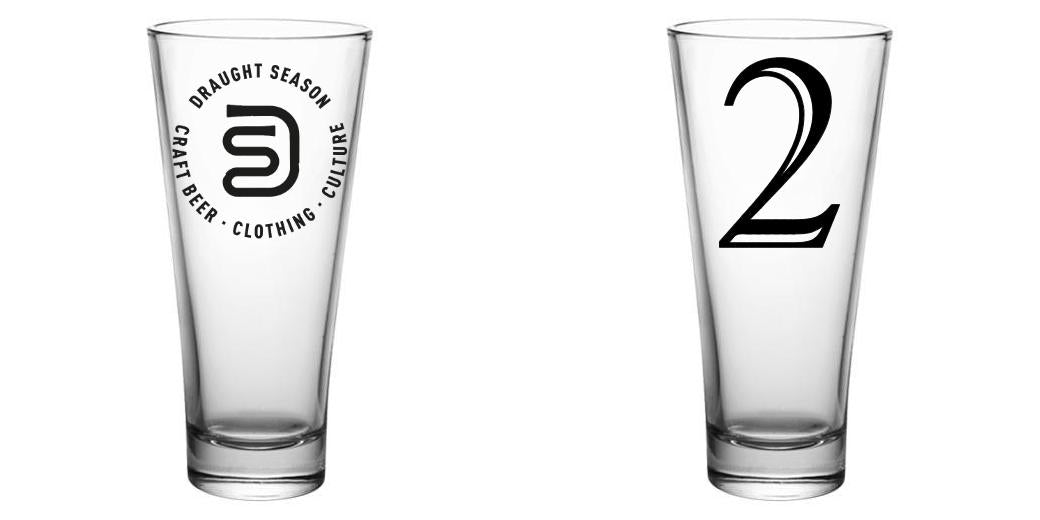12.5oz Custom BarConic® Liberty Glass - Premium Clear Glass for Cocktails, Beer & Beverages - Perfect for Bars, Restaurants & Home Use
