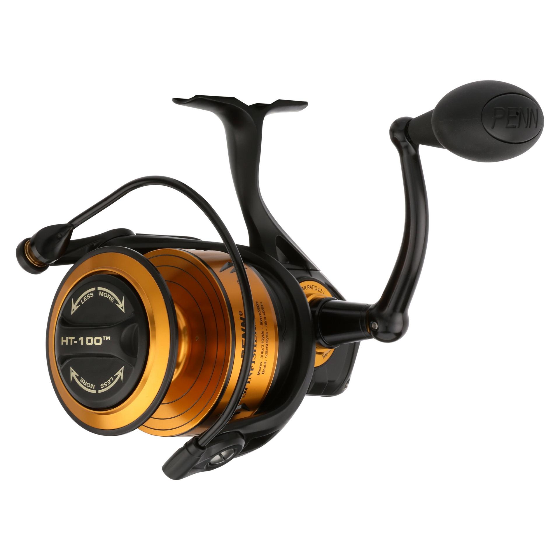 Penn Spinfisher VII Spinning Fishing Reel - Saltwater & Freshwater Resistant, Smooth Drag System - Perfect for Surf Fishing, Pier Fishing & Offshore Angling