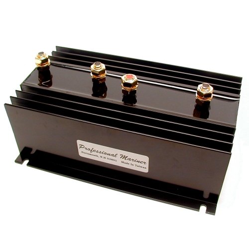ProMariner 130 Amp Battery Isolator for 1 Alternator & 3 Batteries - Marine & RV Power Management System - Perfect for Boats, Yachts, and Campers