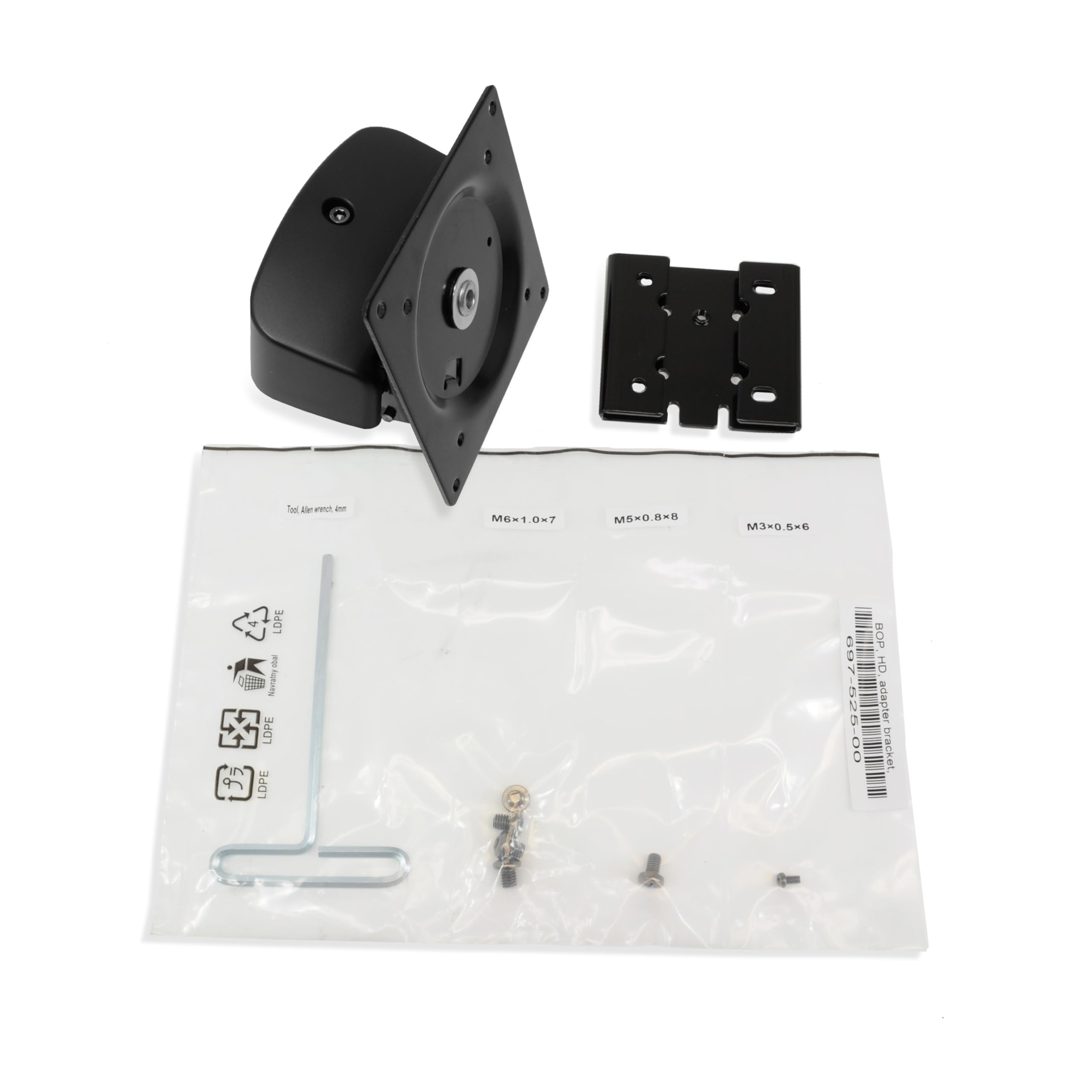 Ergotron WorkFit Conversion Kit - Dual to Single HD Monitor Stand Add-On for WorkFit-S & WorkFit-C Standing Desks | Home Office & Workspace Ergonomics Solution