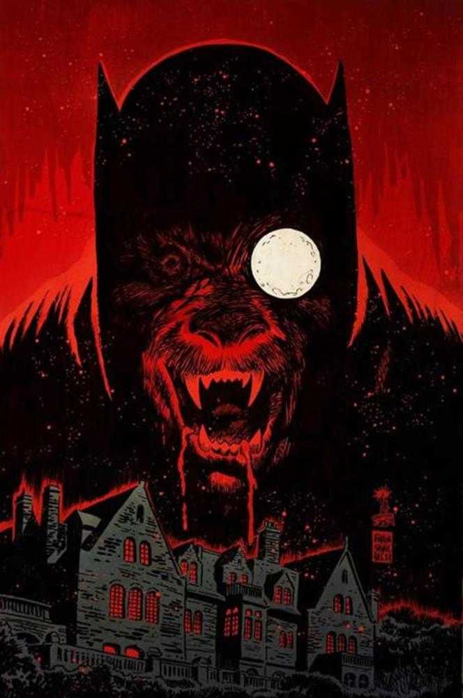 Batman Full Moon #2 (Of 4) Cover B Francesco Francavilla Variant - Mature Readers Comic Book - Collectible Card Stock Edition | Perfect for DC Fans, Comic Collectors & Batman Enthusiasts