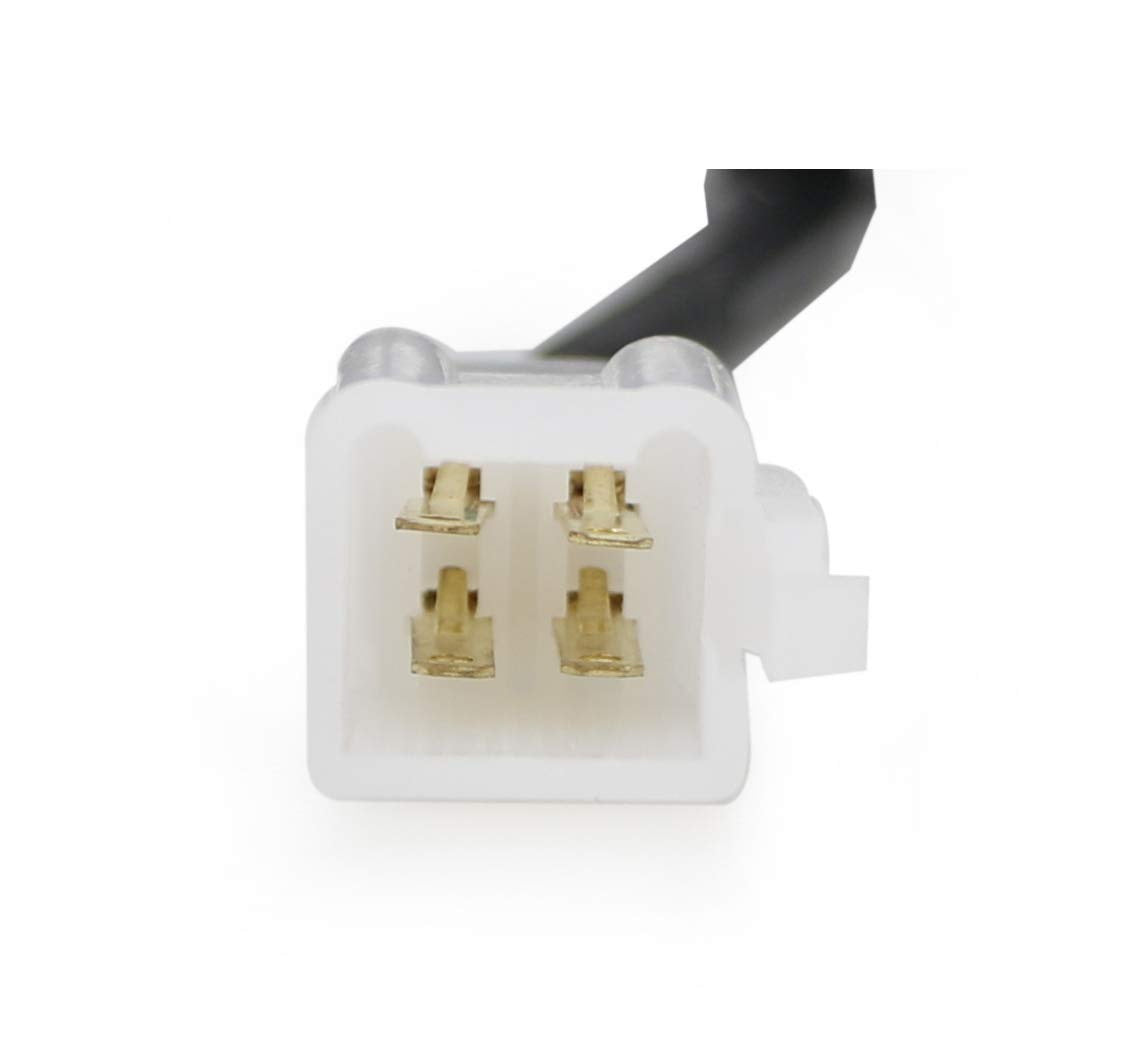 12V Oval Push Button Dual Switch with Red LED Indicator Lights - Perfect for Automotive, Marine, and Industrial Control Panels