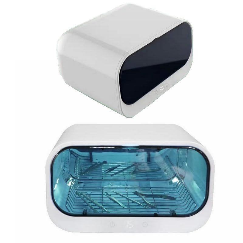 UV Sterilizer Cabinet Box for Salon & Nail Tools - Professional Disinfection for Beauty, Hair & Manicure Equipment | Perfect for Salons, Spas & Home Use