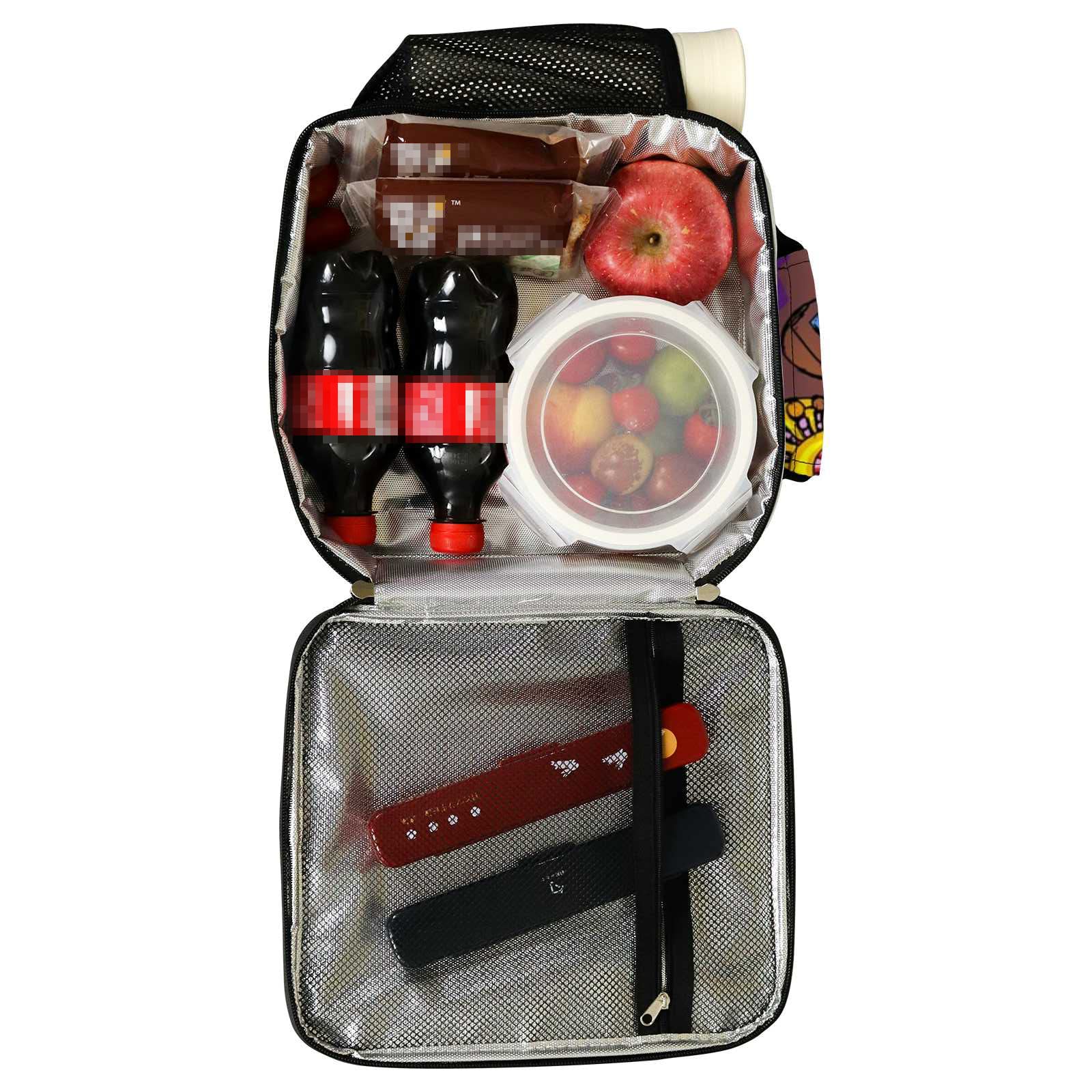 Vantaso Insulated Lunch Box for Kids - African Ethnic Design Cooler Bag for Girls, Women | Perfect for School, Picnic, Travel & Outdoor Activities