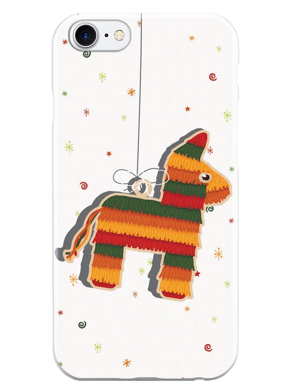 **3D Textured Protective Phone Case for Apple iPhone SE (2020/2022) - Cute Pinata Design - Shockproof & Slim Cover - Perfect for Everyday Use, Travel & Gifts**