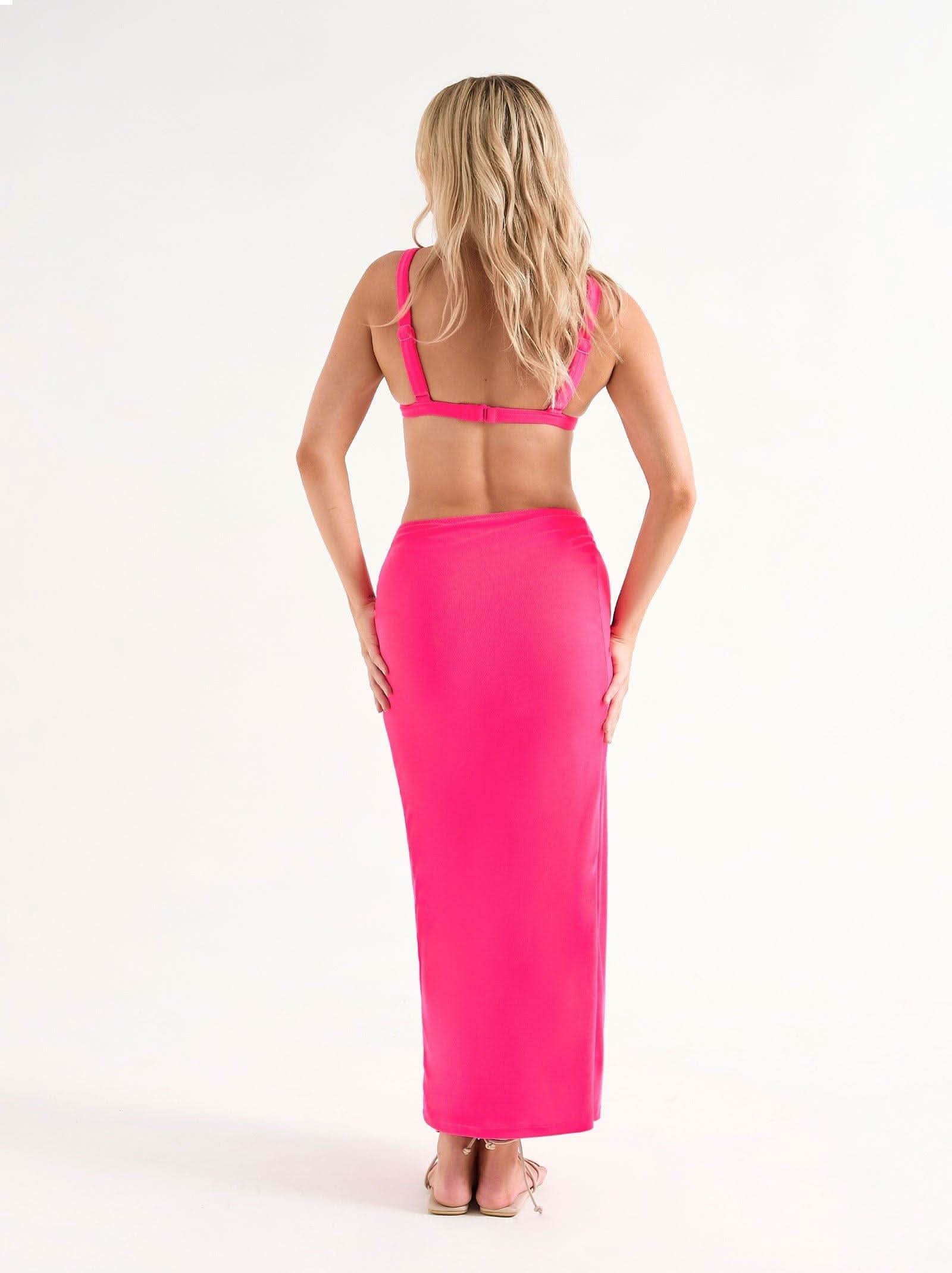 Elegant Siena Long Skirt with Peony Floral Print - Perfect for Summer Dresses, Boho Outfits & Casual Wear