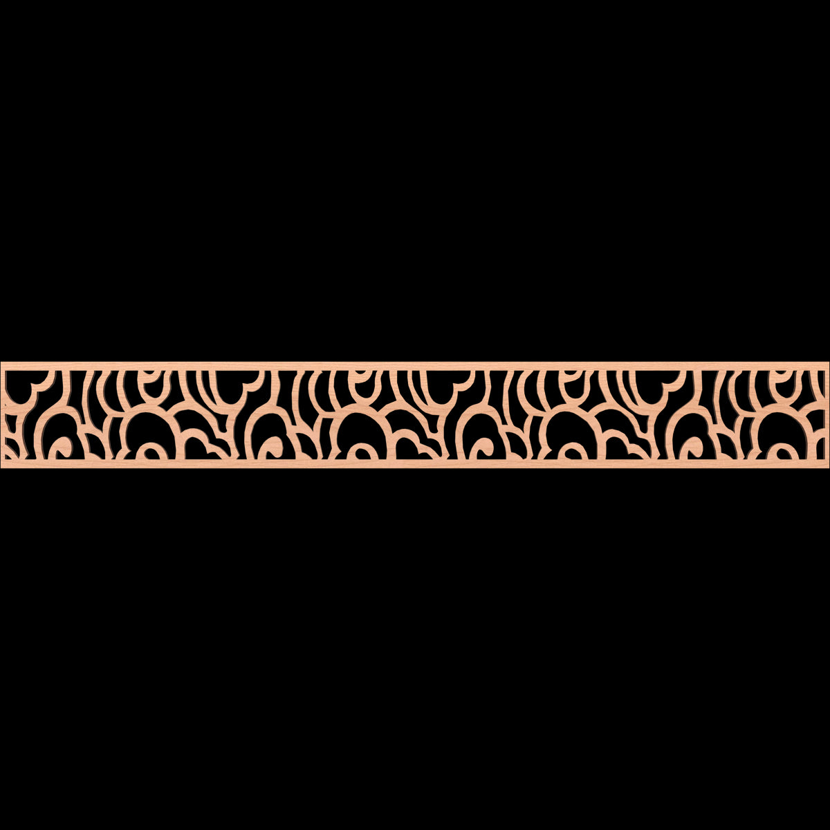 Springfield Fretwork Moulding - Decorative Wood Trim for Home & Furniture DIY Projects - Perfect for Crown Molding, Cabinetry, and Wall Accents