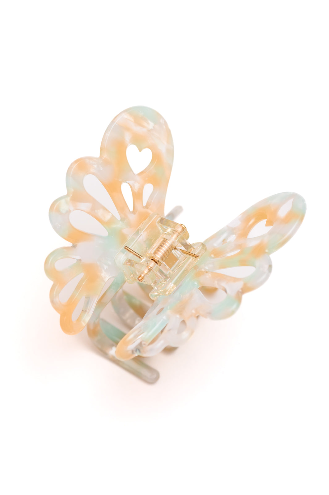 4-Piece Large Jelly Claw Hair Clips Set - Soft Grip Hair Clamps for Women & Girls - Perfect for Ponytails, Buns & Half-Up Hairstyles