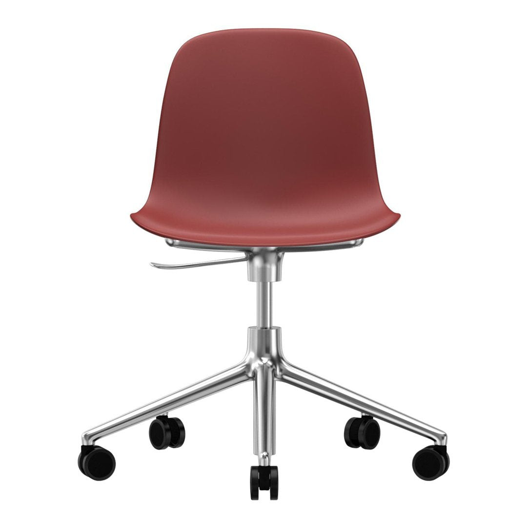 Ergonomic Form Chair with 5W Swivel Base & Gas Lift - Adjustable Office Chair for Home & Workspace - Perfect for Computer Desk, Gaming, and Professional Workstations