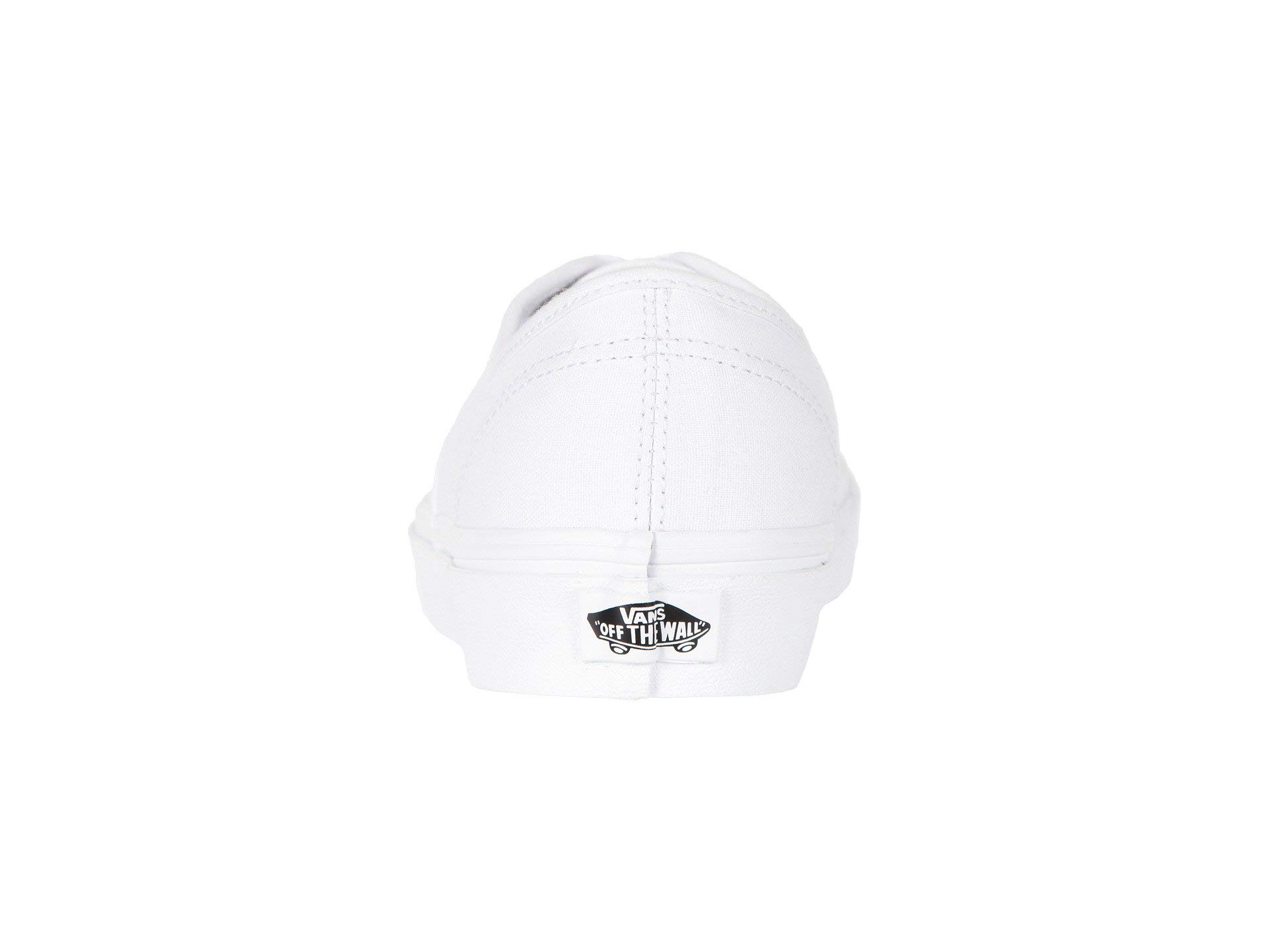 Vans Authentic Unisex Sneakers for Men & Women - Classic White Canvas Shoes for Casual Wear, Skateboarding & Street Style