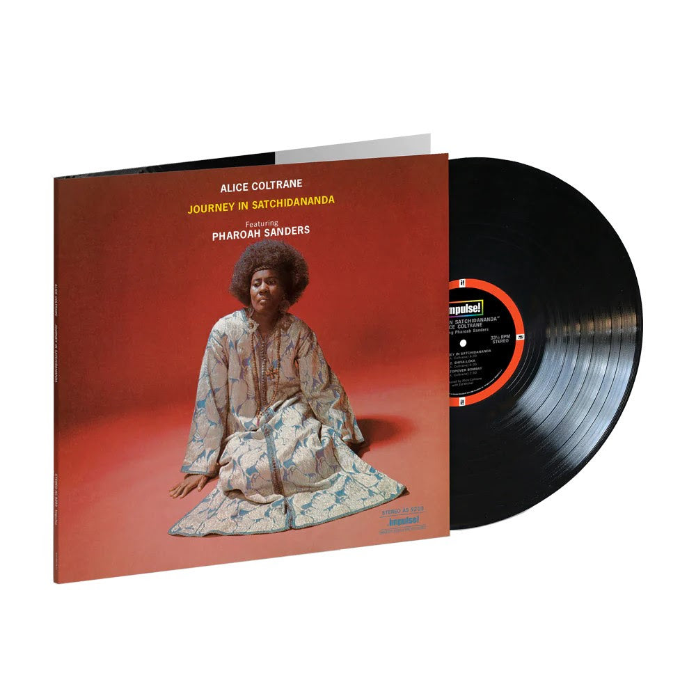 Alice Coltrane – Journey In Satchidananda Vinyl Record LP – Spiritual Jazz Album for Meditation, Yoga & Relaxation – Perfect for Home Listening & Music Therapy Sessions
