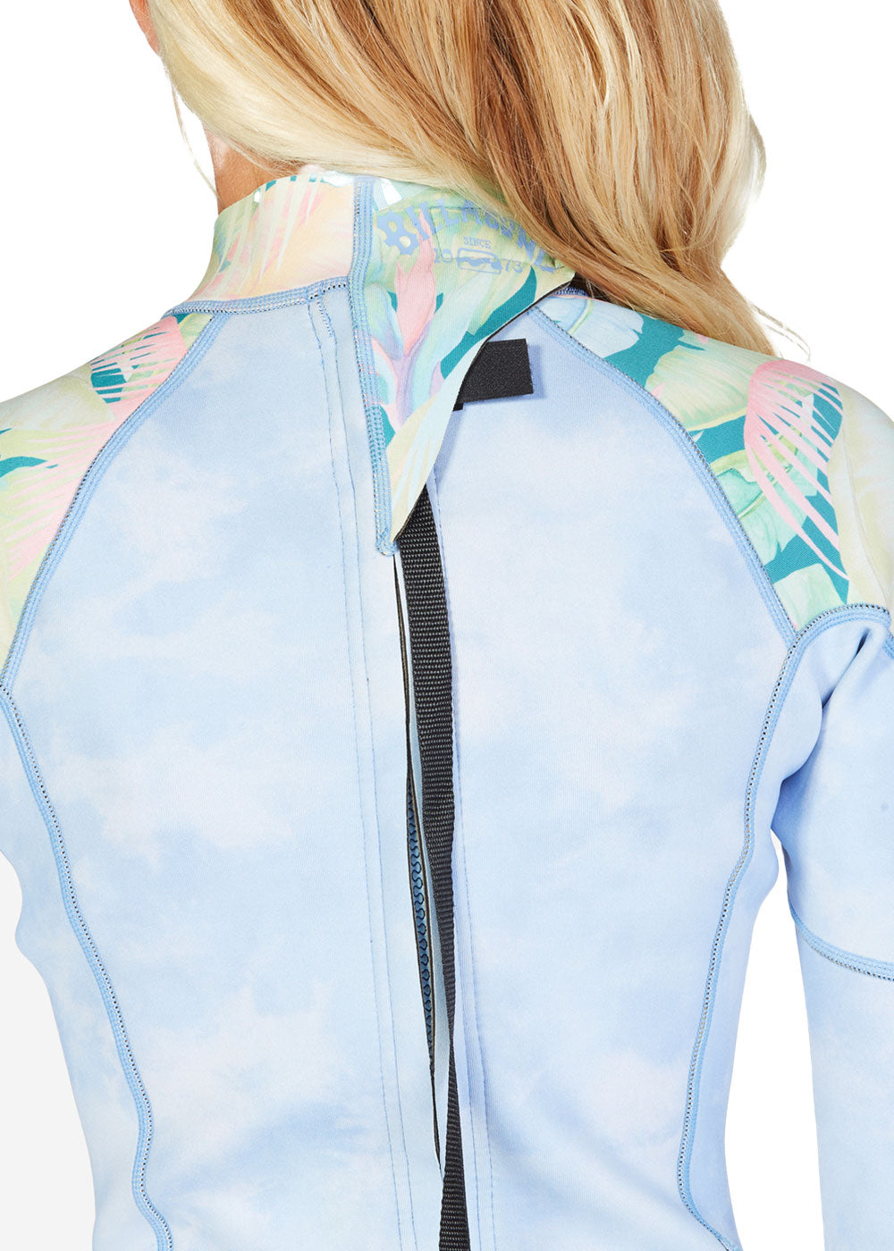 Billabong Girls 1mm FL Back Zip Long Sleeve Spring Wetsuit - Perfect for Surfing, Swimming & Water Sports in Cool Weather