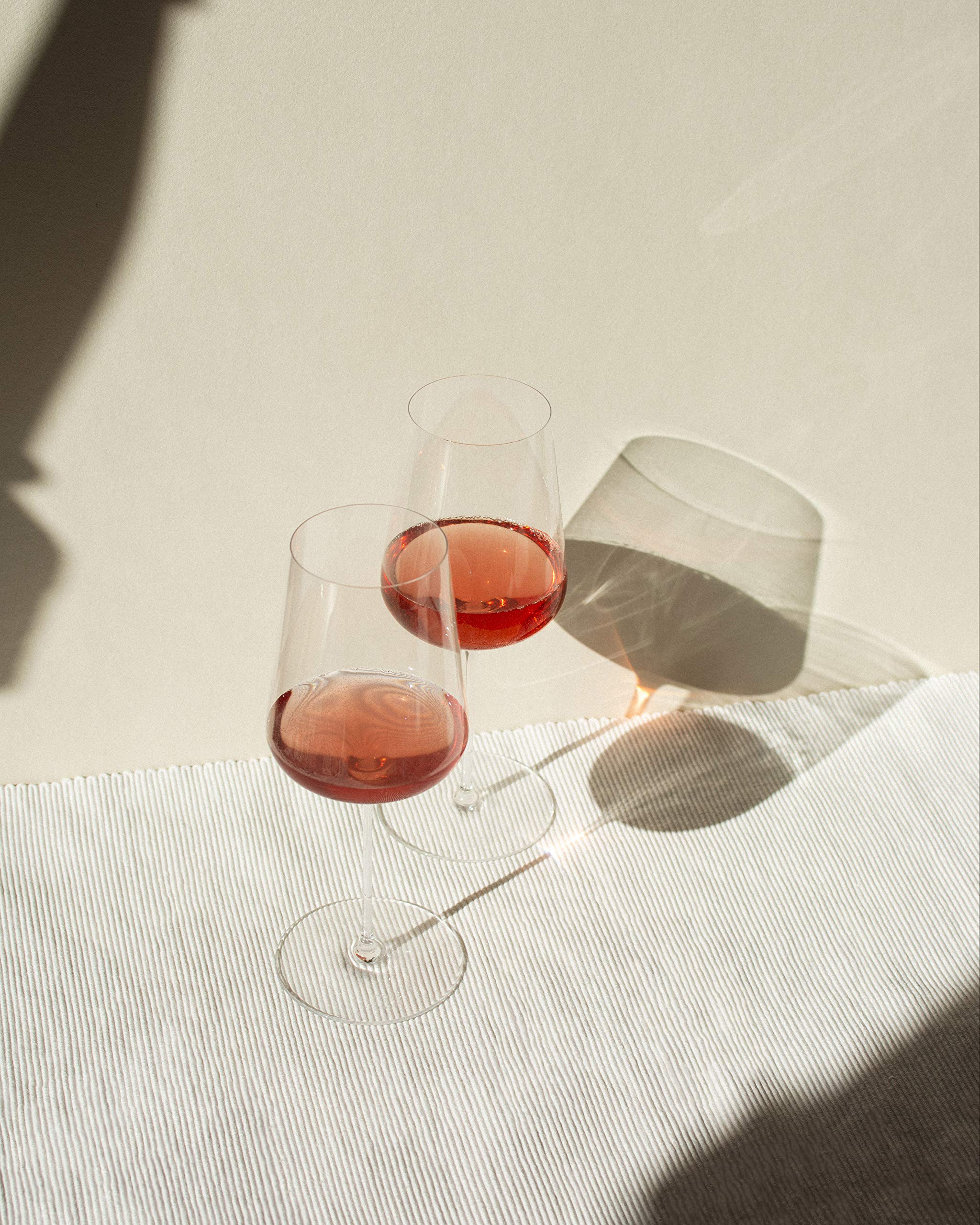 Premium Zalto Denk'Art Universal Hand-Blown Crystal Wine Glasses Set of 2 - Elegant Stemware for Red & White Wines, Perfect for Dinner Parties & Romantic Evenings