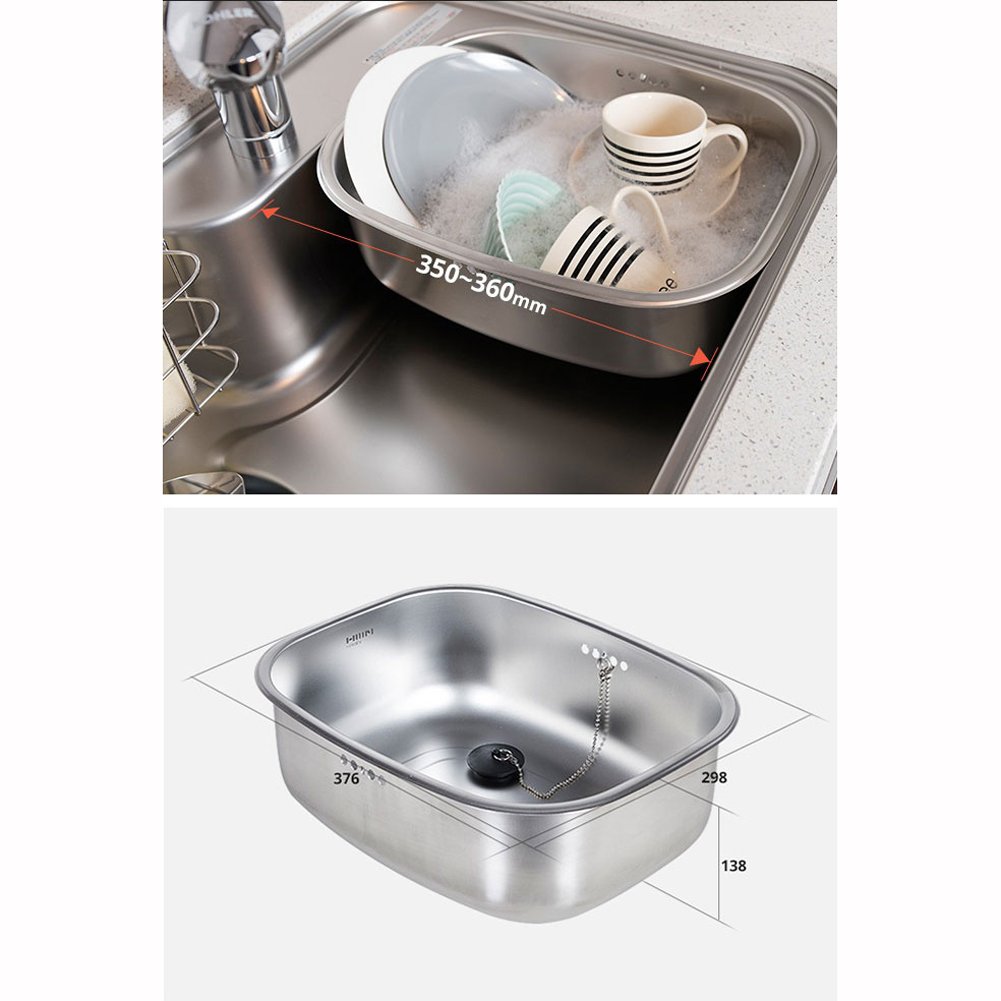 Premium Stainless Steel Multi-Purpose Kitchen Sink Strainer Basket - Durable Colander for Washing Vegetables, Draining Pasta & Dishwashing - Ideal for Home, Restaurant & Commercial Kitchens