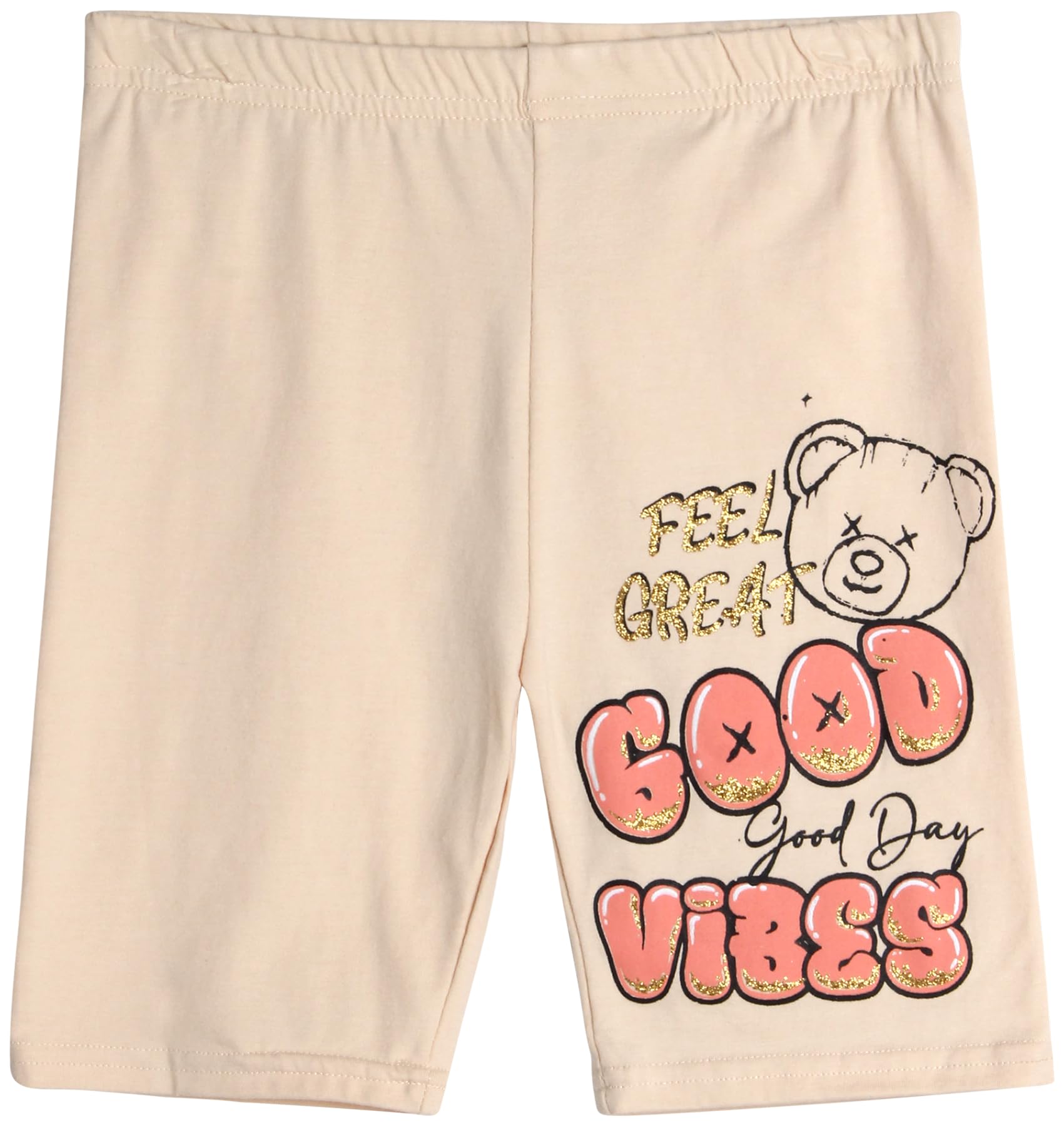 Real Love Girls' Active Shorts - 3 Pack Stretchy Bike Shorts for Gym, Yoga & Play - Cute Fashion Athletic Shorts for Girls Age 7-16 - Perfect for School, Sports & Everyday Wear