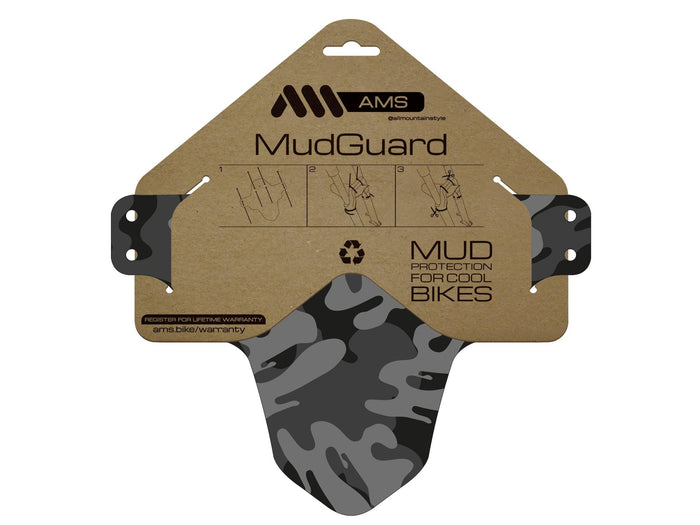 AMS Mud Guard - Camouflage & Black Splash Guards for Trucks & SUVs - Perfect for Off-Roading & All-Weather Protection