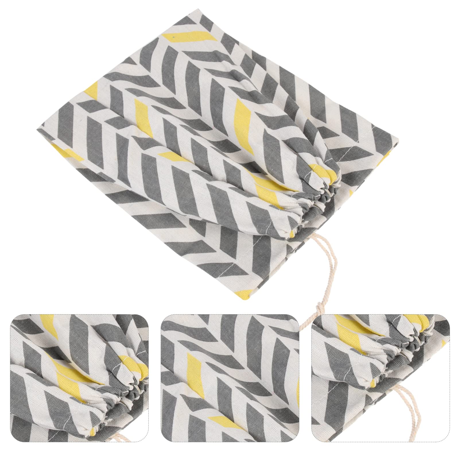 Hemoton Hanging Grocery Bag Holder - Reusable Storage Organizer for Trash Bags, Shopping Bags & Kitchen Waste - Space Saving Bag Dispenser Rack (Polyester) - Perfect for Pantry, Laundry Room & Under Sink Organization