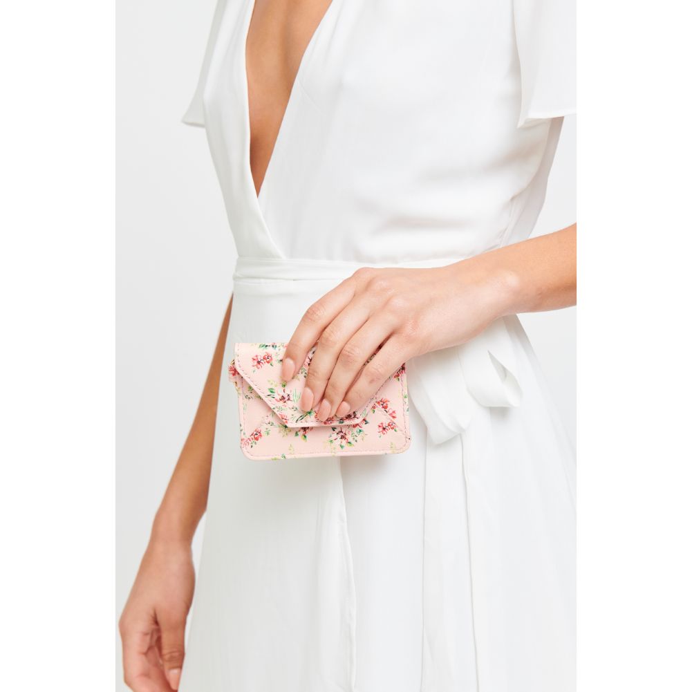GIA Floral Card Holder - Slim RFID Blocking Wallet for Women - Perfect for Travel, Shopping & Everyday Use