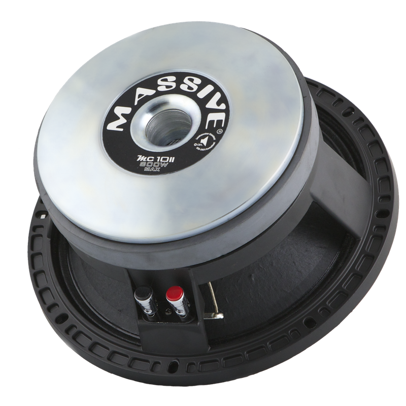 MC10II 10-Inch 400 Watt 8 Ohm Mid-Range Speaker with Cast Basket - Perfect for PA Systems, Studio Monitors & Live Performances