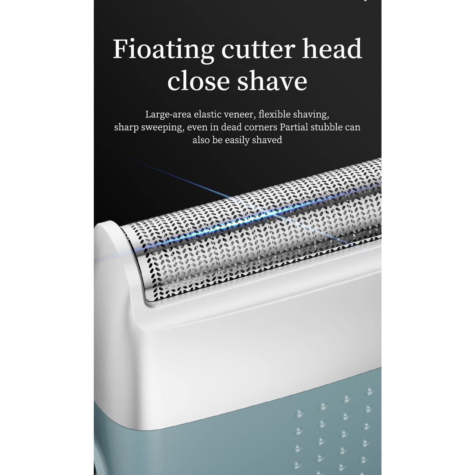 Rechargeable Electric Hair Shaver for Men - Cordless Beard Trimmer & Head Shaver with Precision Blades - Perfect for Home Grooming, Travel & Barber Shops