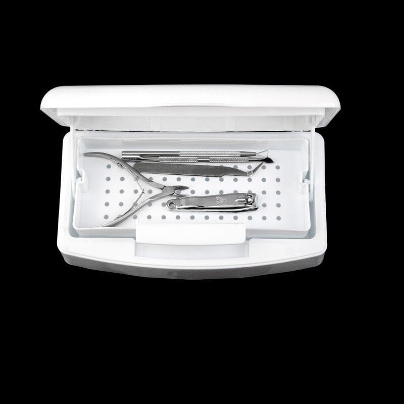 UV Sterilizer Tray for Baby Bottles, Pacifiers & Toys - Portable Sanitizing Box with Germicidal Light - Perfect for Travel, Daycare & Home Use