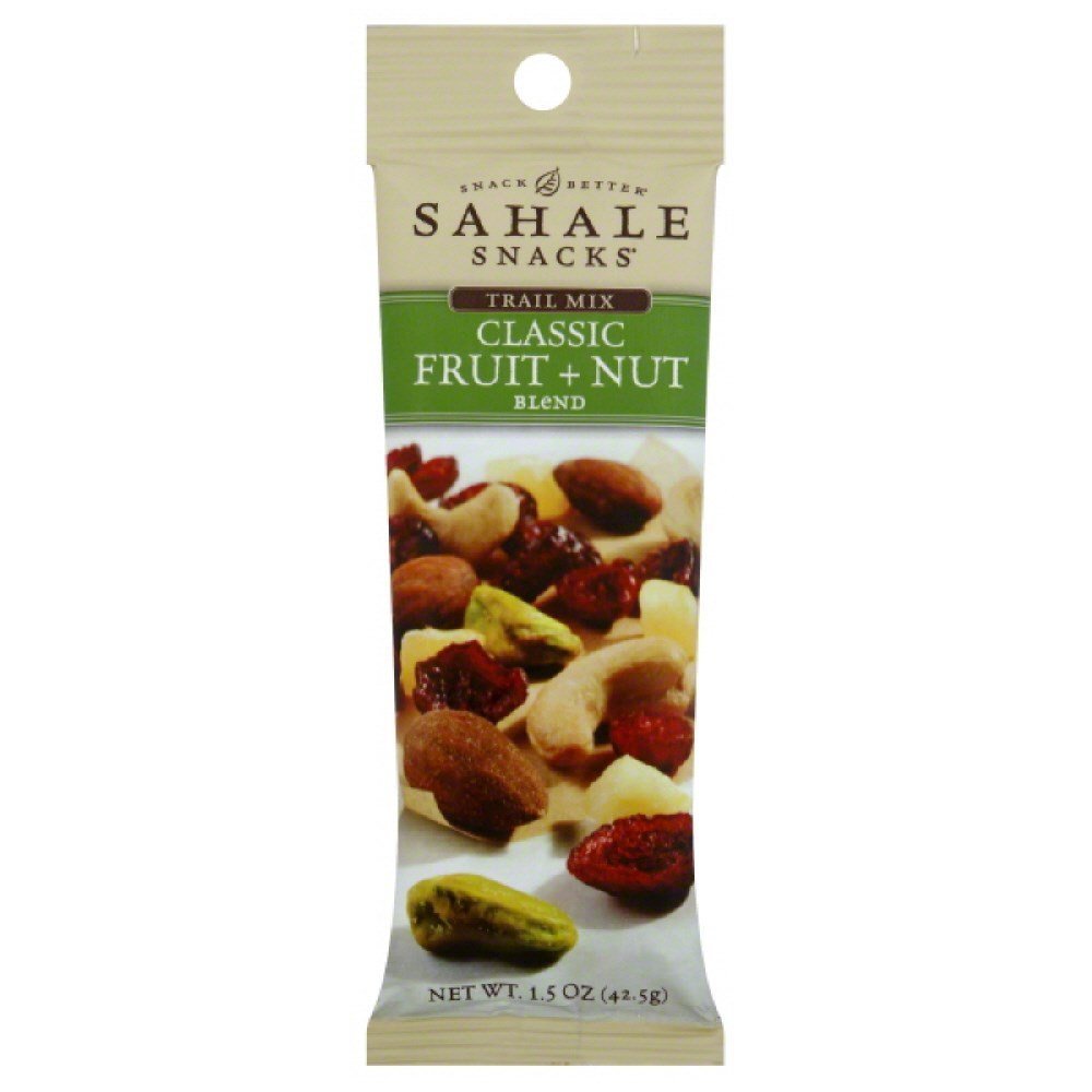 Sahale Snacks Classic Fruit & Nut Mix - 36 Pack | Healthy Trail Mix with Almonds, Cashews & Dried Fruits | Perfect for Hiking, Snacking & Office Breaks