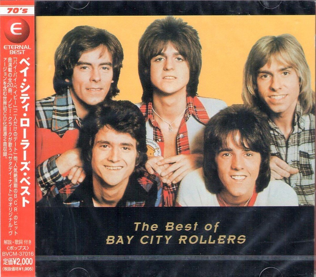 Best of Bay City Rollers CD - Classic Scottish Pop Rock Music Album - Perfect for 70s Music Fans & Retro Parties