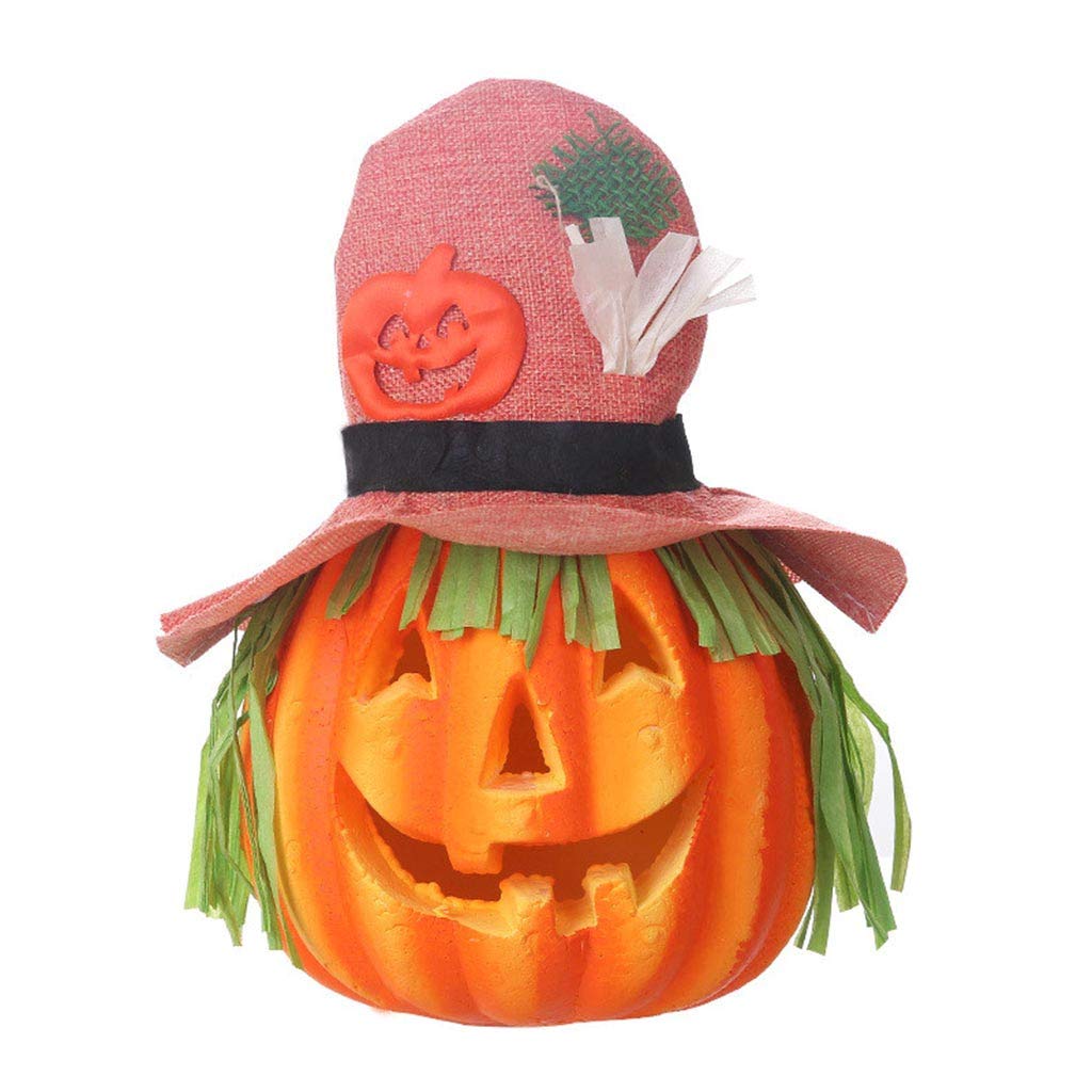 **Cemnneohg Pumpkin Lantern Night Light - Halloween Decorations, Bubble Pumpkin Lamp for Home & Party Decor (Style D) - Perfect for Halloween, Fall Festivals & Cozy Indoor Lighting**