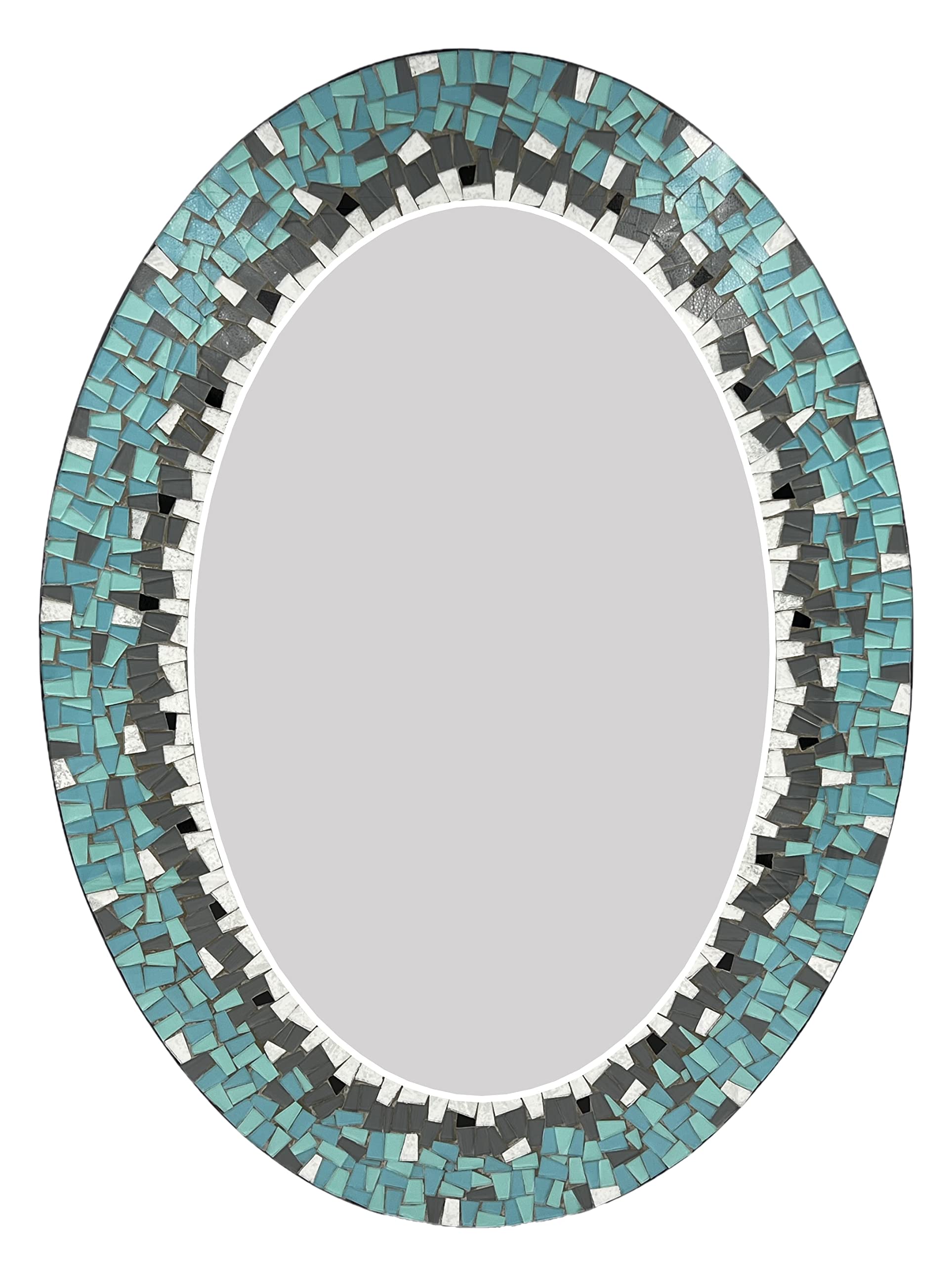 Zorigs Handcrafted Mosaic Wall Mirror - 32